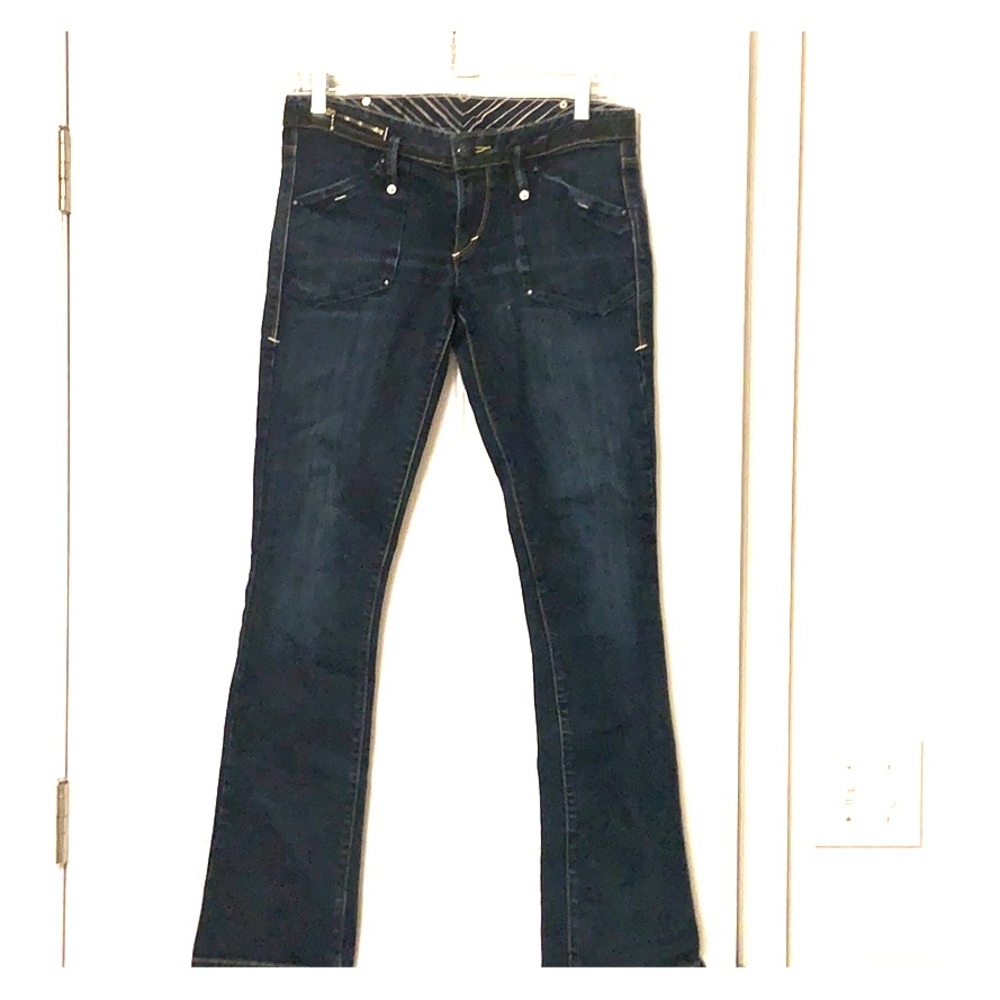 Armani Exchange detailed pocket denim